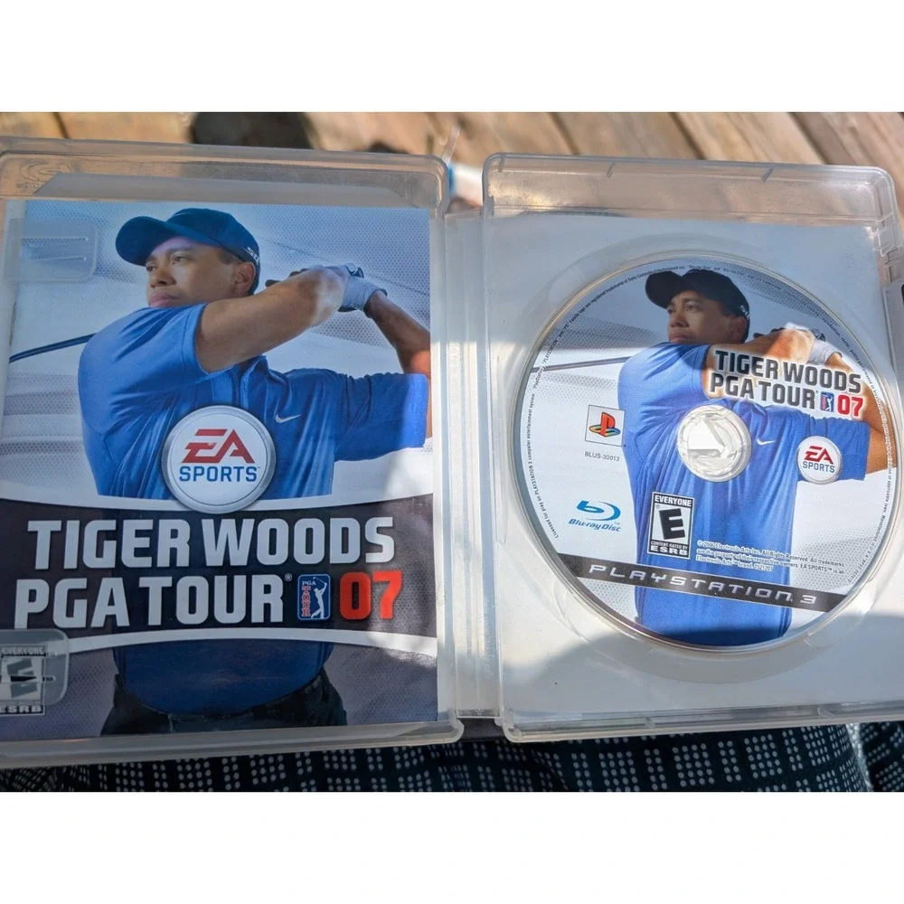 (3) Tiger Woods PS3 Games (Sony PlayStation 3), In Cases, Most With Manuals